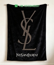 Yves Saint Laurent Throw Blankets